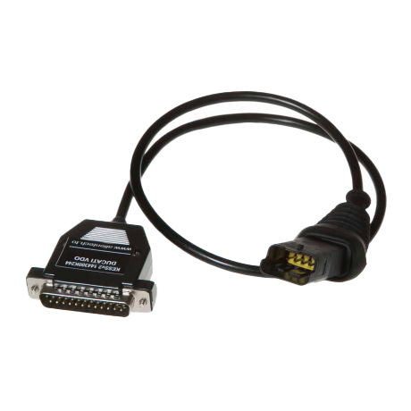 Alientech Ducati Siemens MELCO motorcycles cable displayed