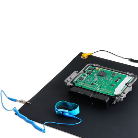 Autotuner Tool ESD table mat displayed